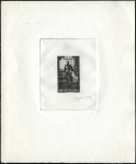 Stamp of Colonies françaises » Monaco 1940-43, Sept épreuves d'artiste signées différent