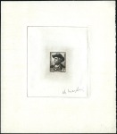 Stamp of France 1941 Frédéric Mistral, deux épreuves d'artiste en 