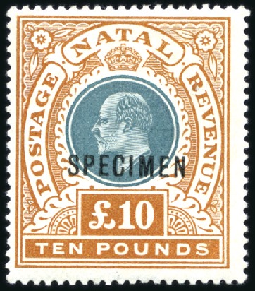 Stamp of South Africa » Natal 1902-09 Edward VII attractive array of complete se