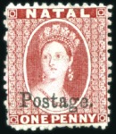 Stamp of South Africa » Natal 1857-95 Attractive, specialised and valuable assem