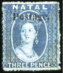 Stamp of South Africa » Natal 1857-95 Attractive, specialised and valuable assem