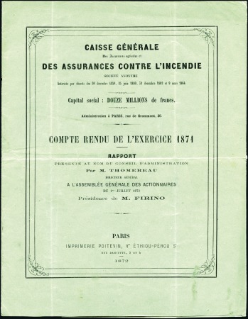 Stamp of France 1c Lauré +Cérès 5c en paire obl. càd rouge "Imprim