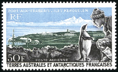 Stamp of Colonies françaises » TAAF 1955-2002, Collection complète avec une partie de