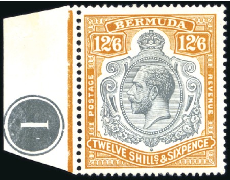 Stamp of Bermuda 1924-32 Wmk Multiple Script CA 2s to 12s6d set of 