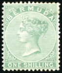 Stamp of Bermuda 1865-1904 Queen Victoria wmk Crown CC & CA unused 
