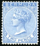 Stamp of Bermuda 1865-1904 Queen Victoria wmk Crown CC & CA unused 