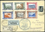 Stamp of Large Lots and Collections 1909-39 ENORMOUS ZEPPELIN COLLECTION OF ABOUT 800 