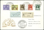 Stamp of Large Lots and Collections 1909-39 ENORMOUS ZEPPELIN COLLECTION OF ABOUT 800 