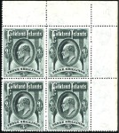 Stamp of Falkland Islands 1904-12 Wmk Crown CA 1/2d to 5s complete mint set 