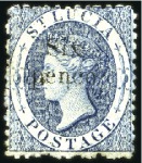 Stamp of St. Lucia 1860-92 Attractive, valuable mint/unused selection