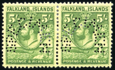 Stamp of Falkland Islands 1929-37 Whale & Penguin 1/2d to £1 complete set of