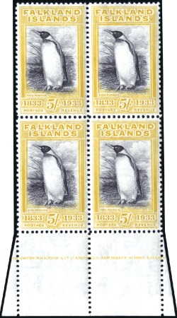 Stamp of Falkland Islands 1933 Centenary 1/2d to £1 complete set of twelve i