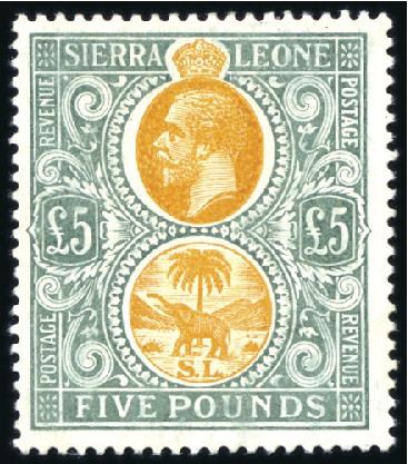 Stamp of Sierra Leone 1903-61, Mint selection incl. 1903 set of 13 (2 se