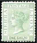 Stamp of Sierra Leone 1859-97, Attractive & valuable mint/unused selecti
