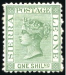 Stamp of Sierra Leone 1859-97, Attractive & valuable mint/unused selecti