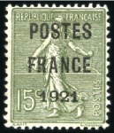 Stamp of France » Collections 1800-1959, Collection débutant par qq lettres prép