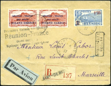 Stamp of France » Collections 1910-80, AVIATION Collection de 1er vols, meetings
