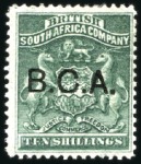 Stamp of Nyasaland » British Central Africa 1891-95 BCA 1d to 10s, complete set of 13, mint or
