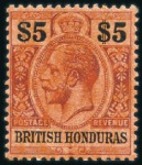 Stamp of British Honduras 1904-62, Mint selection incl. 1904-07 set of 9, 19