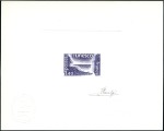 Stamp of Auction catalogues 1980 Single die proofs (epreuves)  for 1F20 in bro