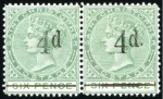 Stamp of St. Kitts-Nevis » St. Christopher 1870-88, Attractive Mint/unused selection incl. 18