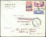 Stamp of Auction catalogues 1948-1990 Accumulation of UNESCO related covers & 