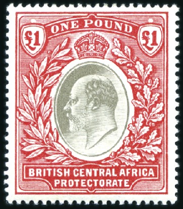 Stamp of Nyasaland » British Central Africa 1903-63 Attractive, clean & valuable assembly on m