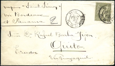 Stamp of France » Collections 1876-98, Collection des Sage sur 64 pages avec les
