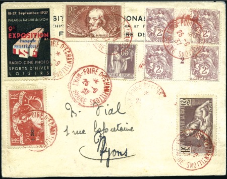 Stamp of France » Collections 1914-59, Collection de base sur 447 pages, agrémen