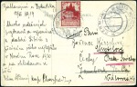 Stamp of Russia » Russia Siberia 1919 CZECH TROOPS IN SIBERIA: Ppc (of postcard ser