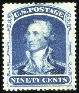 Stamp of United States 1857/61 Definitives. perf. 15 1/2, basic issue of