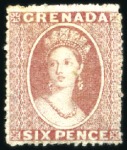 Stamp of Grenada 1861-89, Attractive & vaulable mint/unused selecti