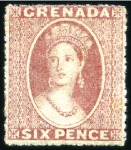 Stamp of Grenada 1861-89, Attractive & vaulable mint/unused selecti