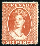 Stamp of Grenada 1861-89, Attractive & vaulable mint/unused selecti