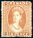 Stamp of Grenada 1861-89, Attractive & vaulable mint/unused selecti