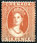 Stamp of Grenada 1861-89, Attractive & vaulable mint/unused selecti