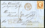 Stamp of France » Collections 1779-1866, Collection Médaille d'or sur les Paqueb