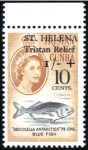 Stamp of St. Helena 1961 Tristan Relief Fund set of four, mint nh marg