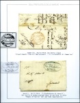 Stamp of Italian States » Papal States 1808-52, Exceptional postal history collection of 