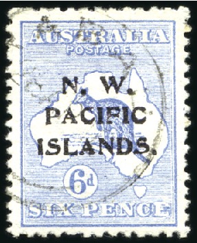 Stamp of New Guinea 1915-16 Australian Issues: 6d ultramarine, die II,