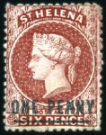 Stamp of St. Helena 1856-97, Attractive, valuable and comprehensive QV