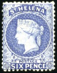 Stamp of St. Helena 1856-97, Attractive, valuable and comprehensive QV