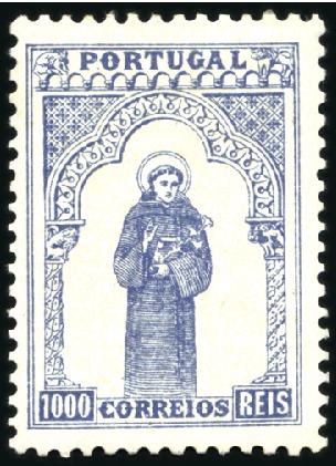 Stamp of Portugal 1895 San Antonio set of 15 values from 2 1/2r to 1