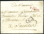 Stamp of France » Collections 1695-1846, Collection de 66 lettres sur pages dont