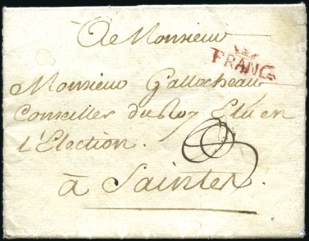 Stamp of France » Collections 1695-1846, Collection de 66 lettres sur pages dont