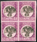 Stamp of Sudan Withdrawn

1898-1961, Small group incl. mint 190