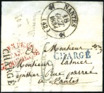 Stamp of France 1763-1848, La collection Aubague des Lettres charg