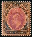 Stamp of Nigerias » Southern Nigeria 1903-12 Attractive mint sets incl. 1903-04 set of 