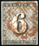 Stamp of Switzerland / Schweiz 1843-51, Exceptional lot of Swiss Cantonals neatly