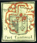 Stamp of Switzerland / Schweiz 1843-51, Exceptional lot of Swiss Cantonals neatly